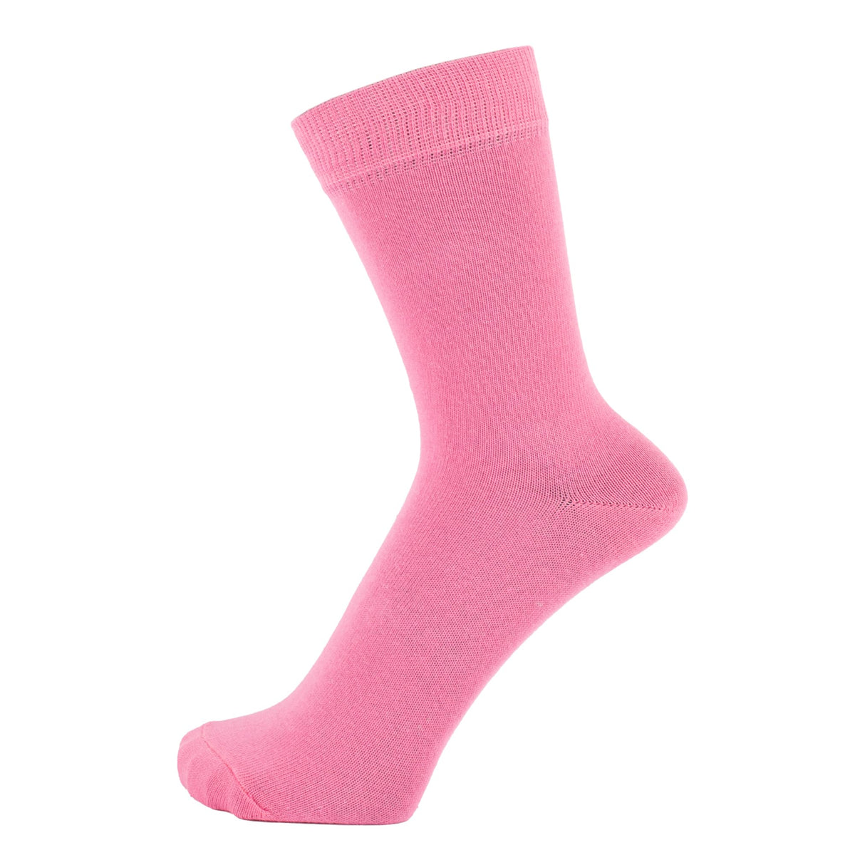 ZAKIRA Combed Cotton Dress Socks, Crew Socks