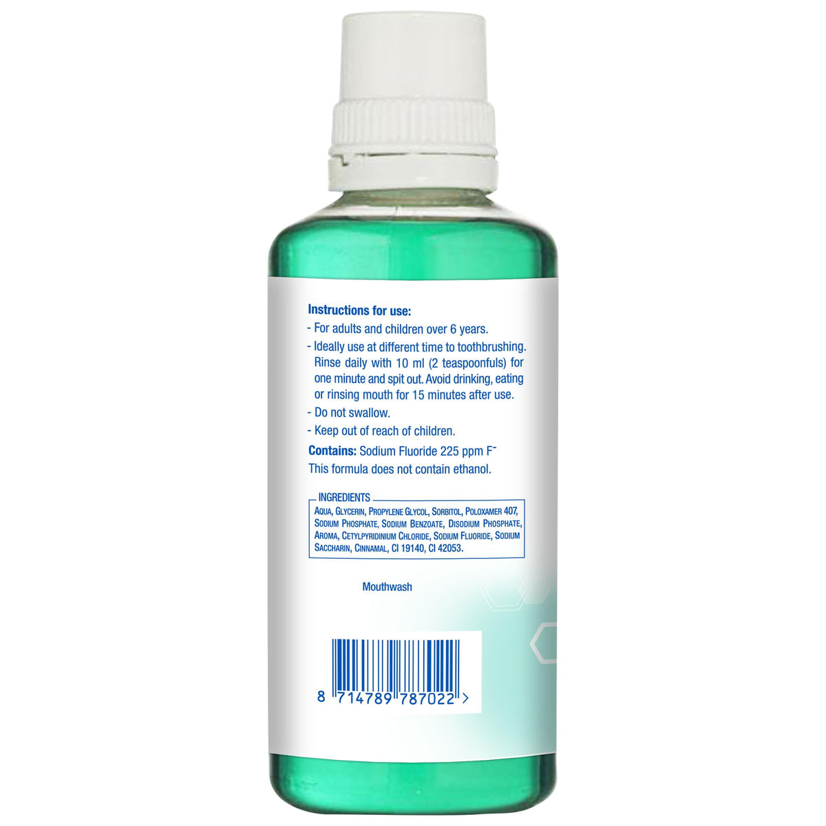 Colgate Peroxyl Antiseptic Mint Flavour 300ml Mouthwash, Relieves Minor Mouth and Gum Irritations, (Pack of 1)