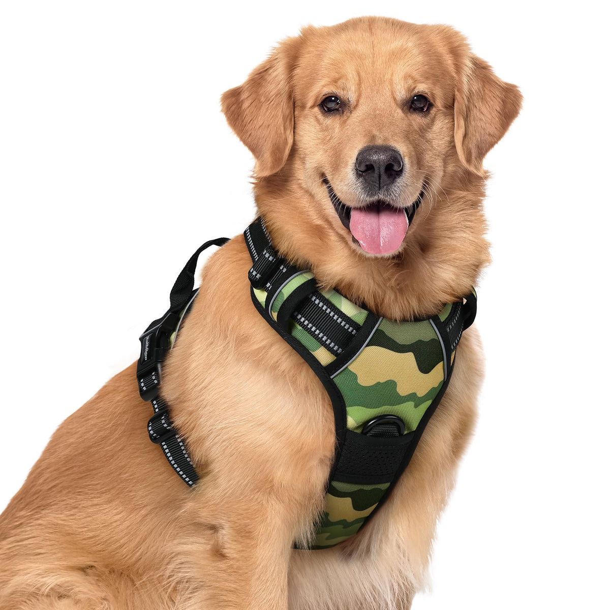 rabbitgoo Dog Harness Large Dog, No Pull Vest with Front Clip & Handle