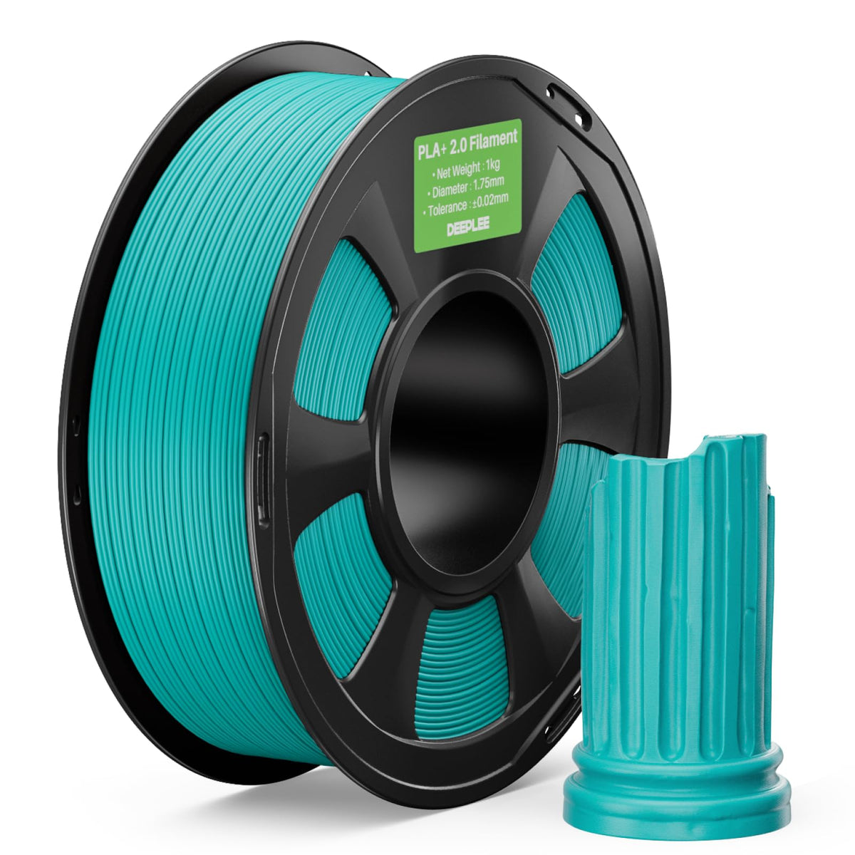 DEEPLEE PLA Plus 1.75mm Filament Beige/Brown 2KG Bundle