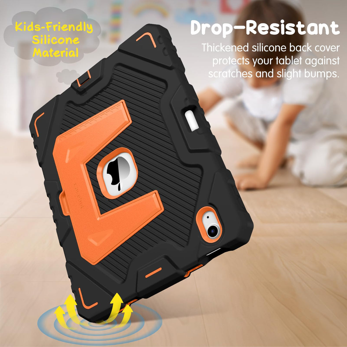 FINTIE Kid-Friendly Case for iPad (A16) 11th Gen 11 Inch, iPad 10th Gen