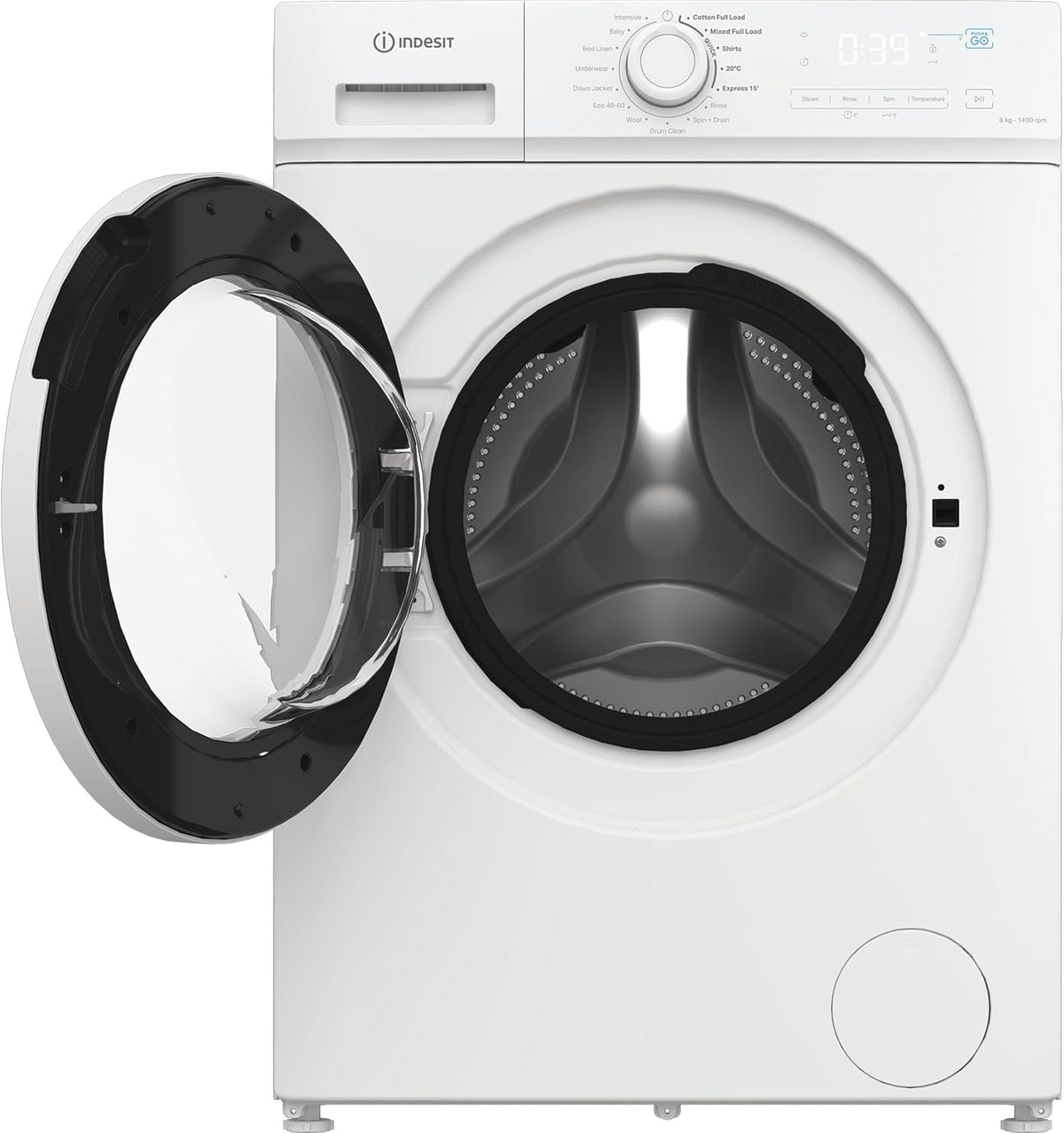 Indesit My Time IMA 864 MY TIME UK 8kg Washing Machine with 1400 rpm - White - A Rated
