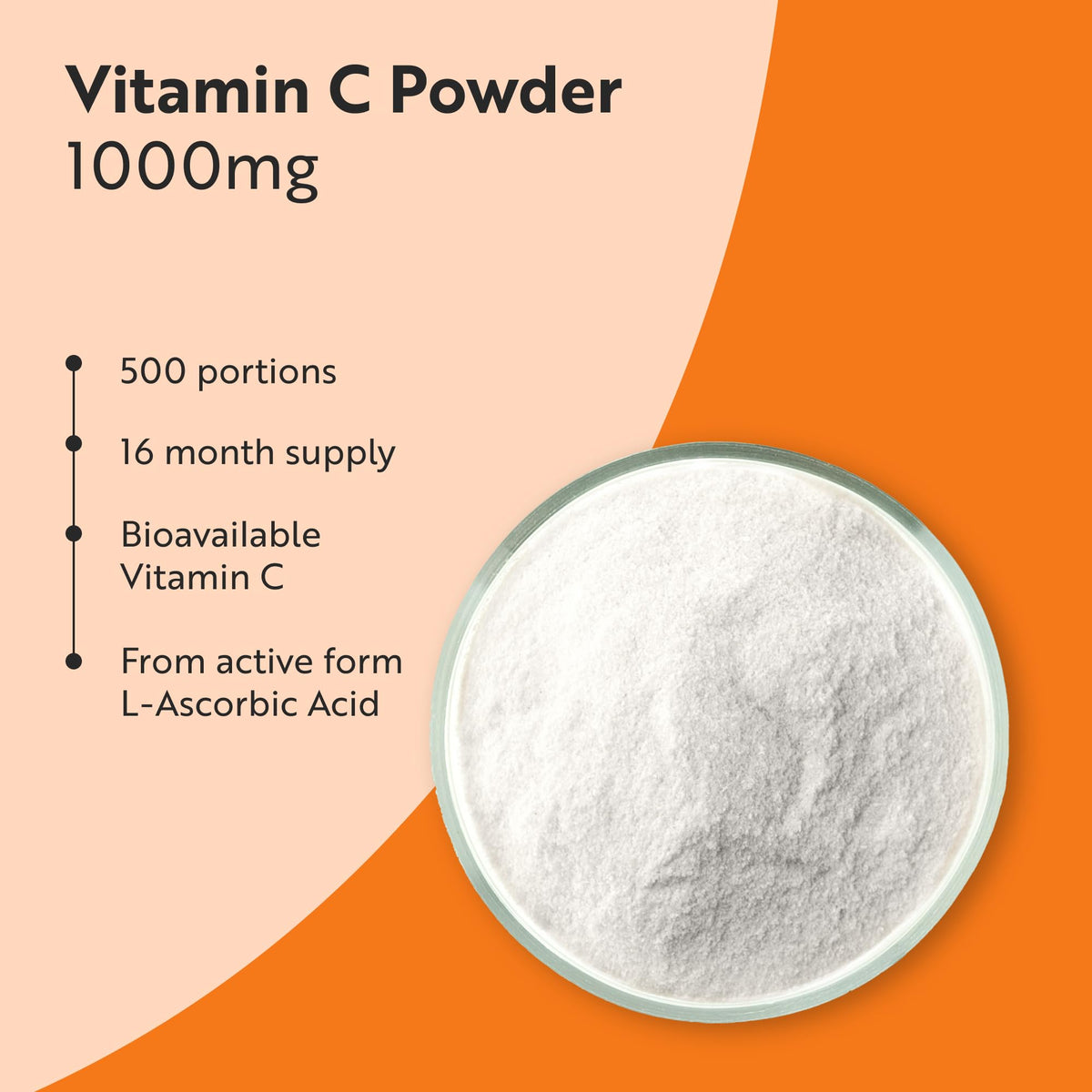 Nutravita Vitamin C 1000mg Tablets - 180 1000mg Vitamin C Tablets, 6 Months