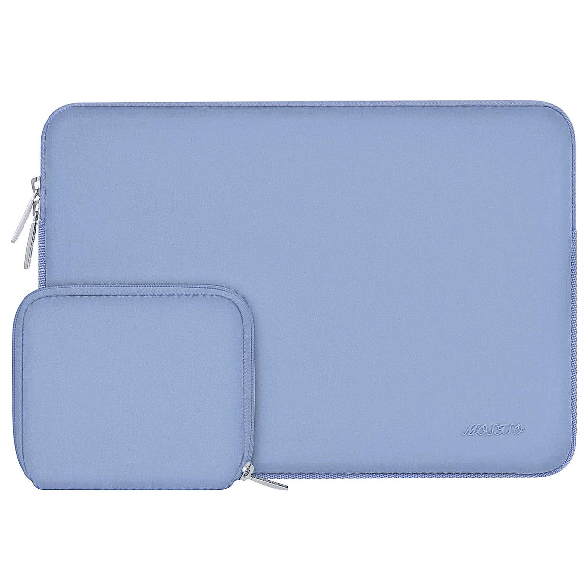 MOSISO 13 inch Laptop Case Neoprene Sleeve with Small Bag,Dusty Rose