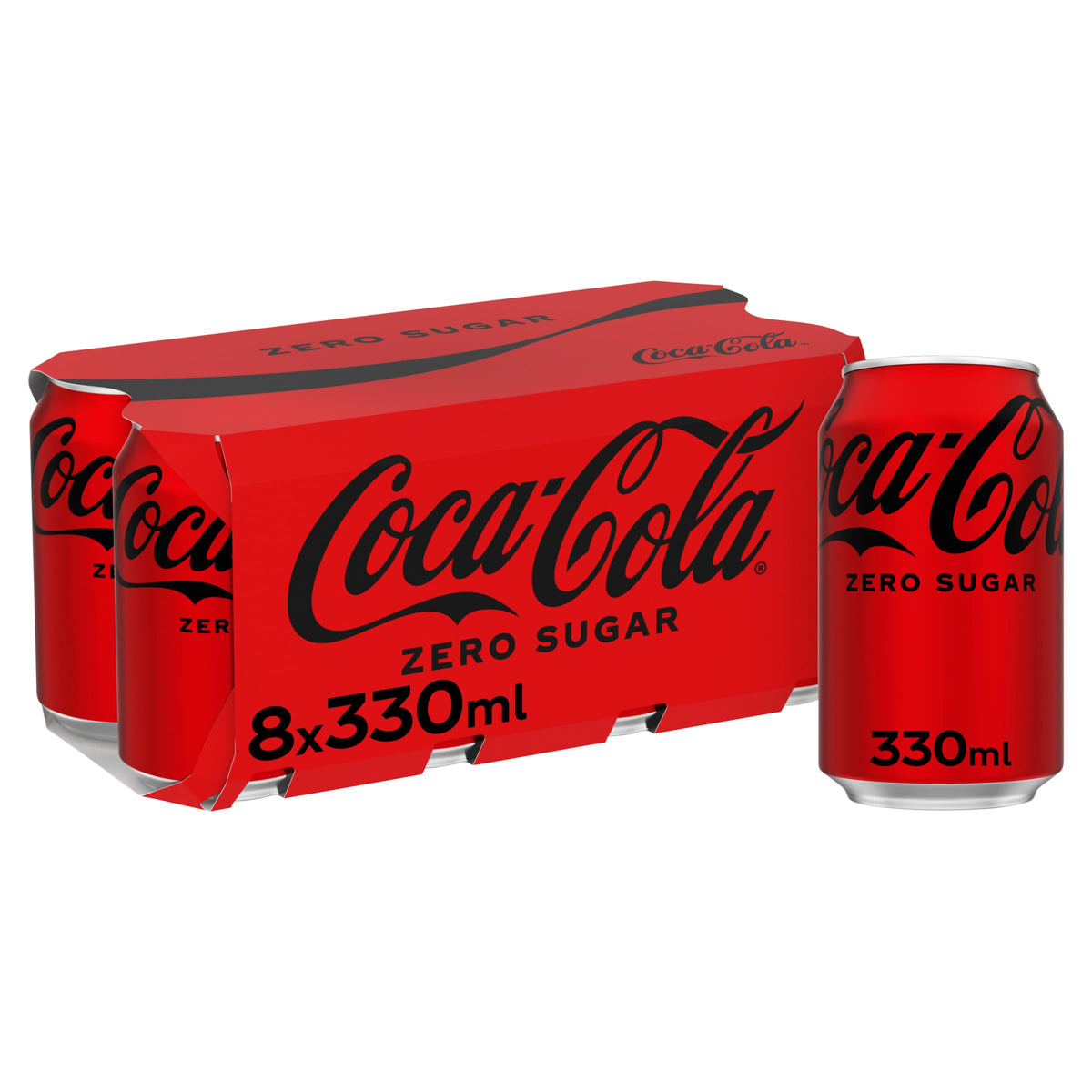 Coca Cola Zero Sugar Lemon 8 x 330ml