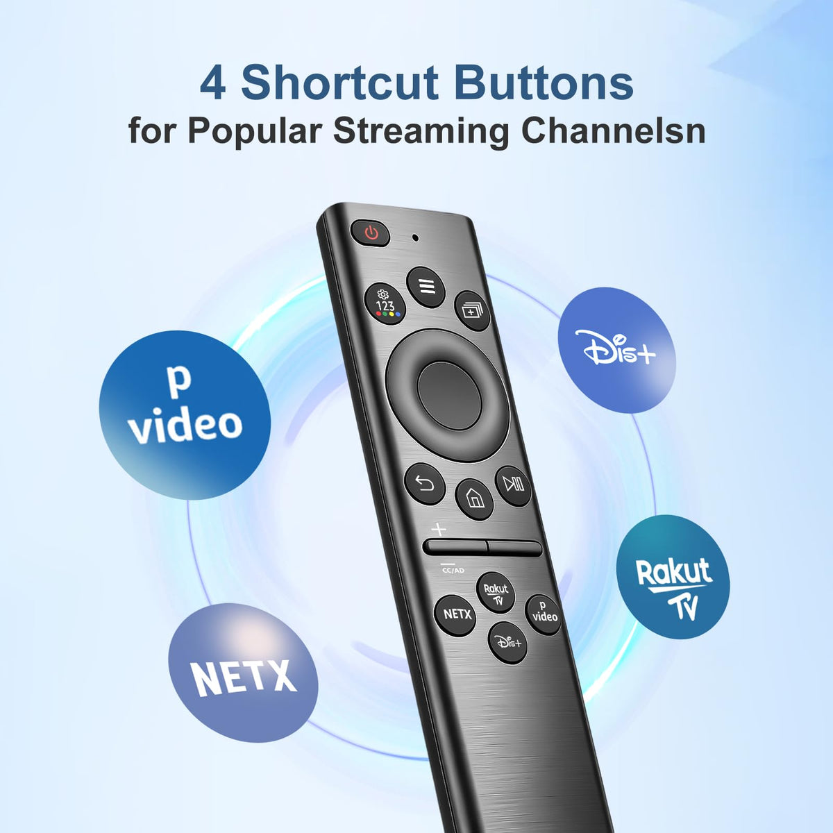 Universal Remote for LG TV Remote Control (All Models) Compatible with All L G LED OLED LCD UHD HDTV HDR Webos 4K 8K Smart TV with Netflix,Video,L G Channels Button,Disney Plus