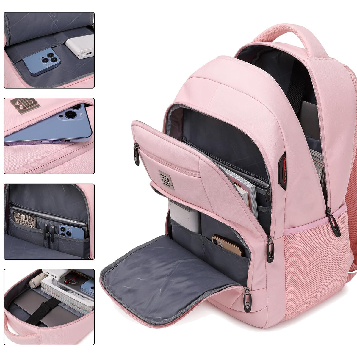 KASIBON Laptop Backpack for Men, Anti-Theft Travel Backpack Business