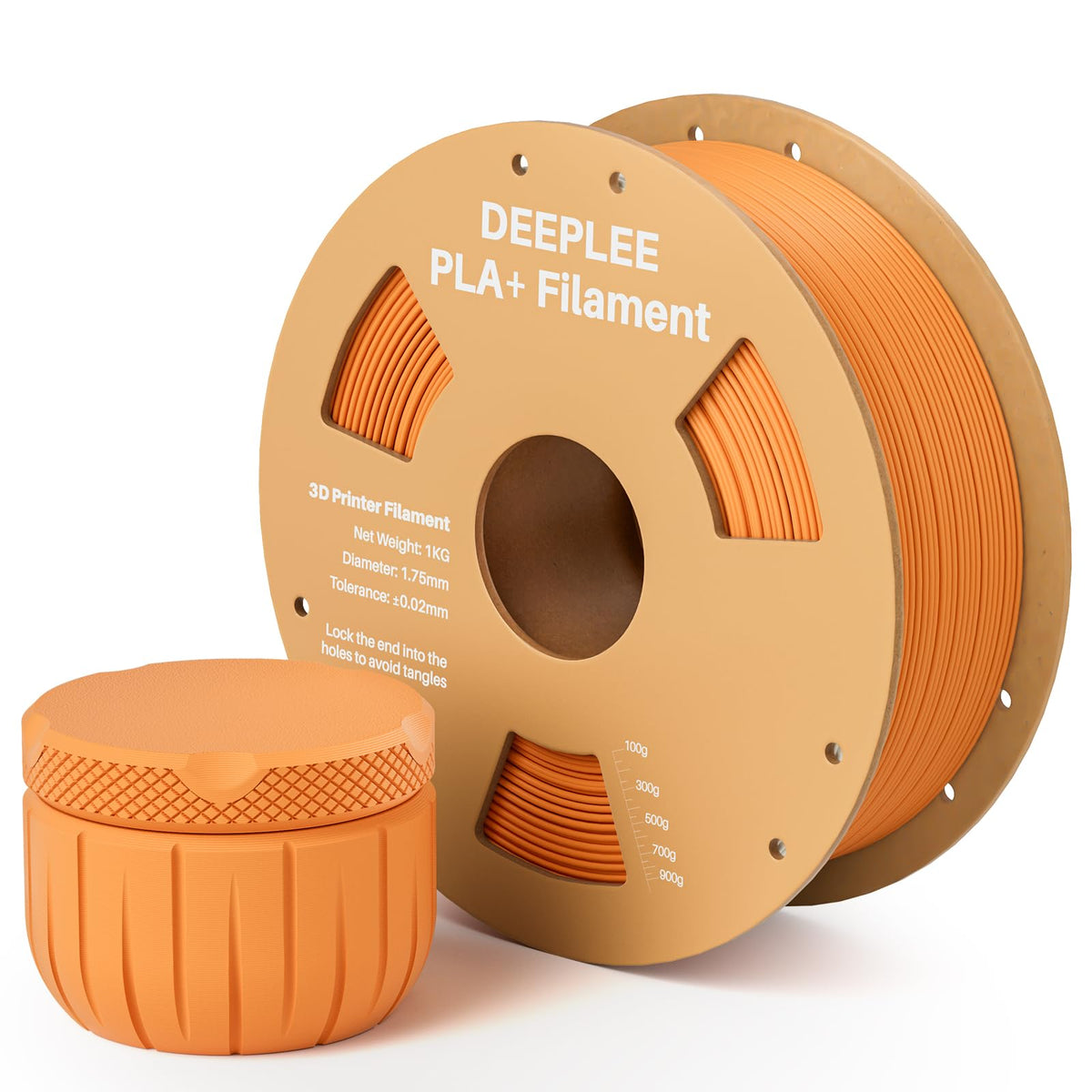 DEEPLEE PLA Plus 1.75mm Filament White 1kg