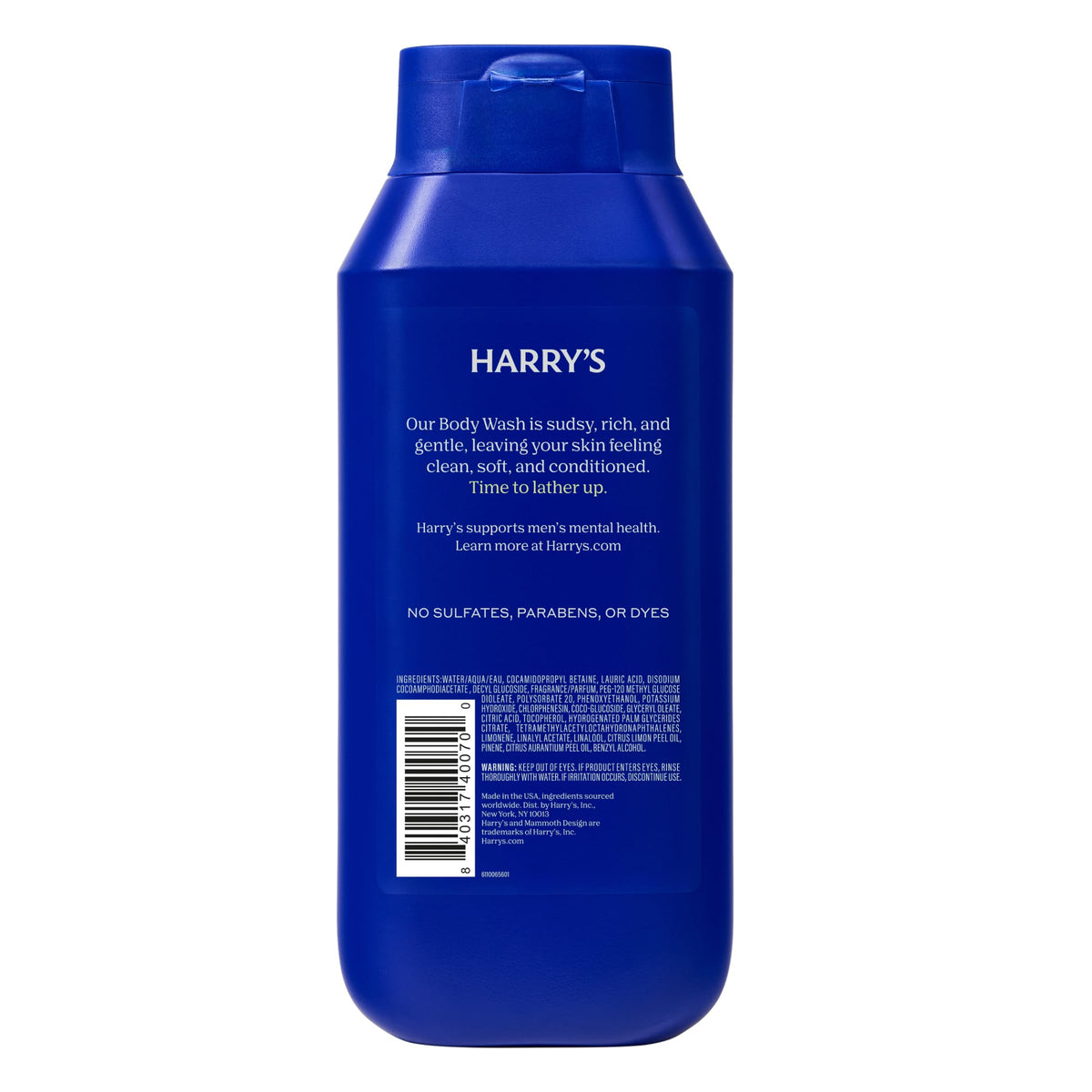 Harry's Body Wash for Men Variety Pack - 3 x 532ml Signature Scents