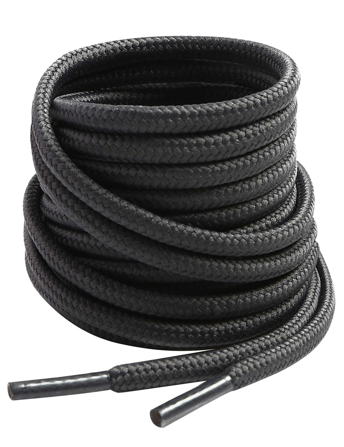 VSUDO Round Boots Laces, 4mm Diameter Work & Hiking Shoe Laces for Boots