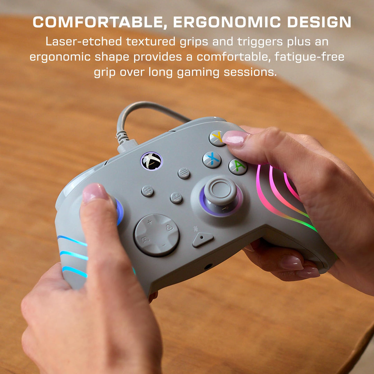 Turtle Beach Afterglow Wave Wired RGB Gaming Controller for XBOX & PC
