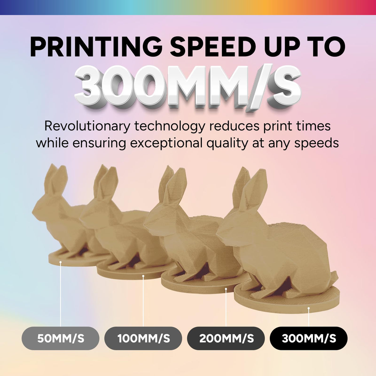 OVERTURE Matte PLA 3D Printer Filament 1.75mm, 1kg Light Brown