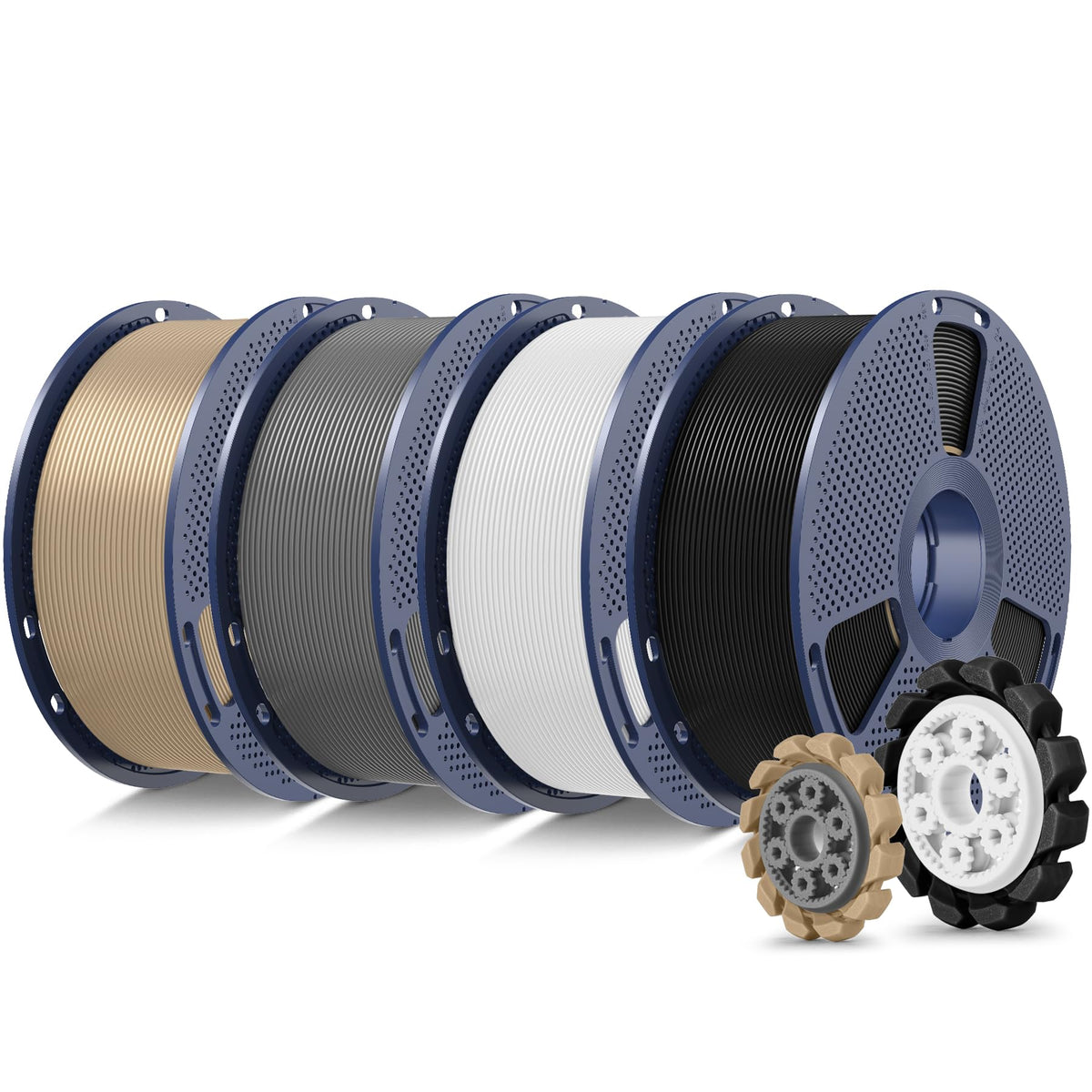 SUNLU Upgrade PLA+2.0 Filament, Next-Gen PLA+ 3D Printer Filament 1.75mm
