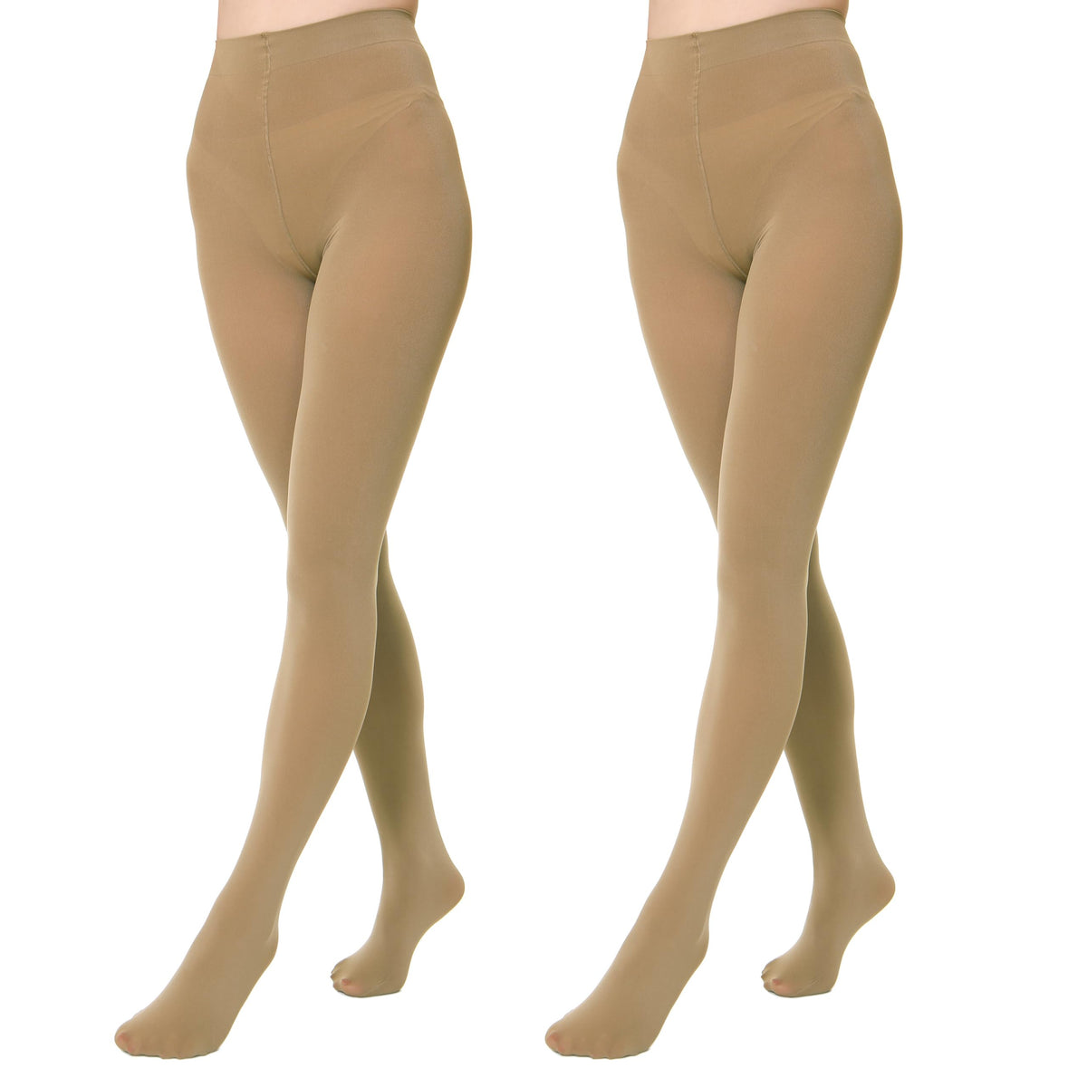 EVERSWE 2 Pairs Pack Women's Opaque Tights