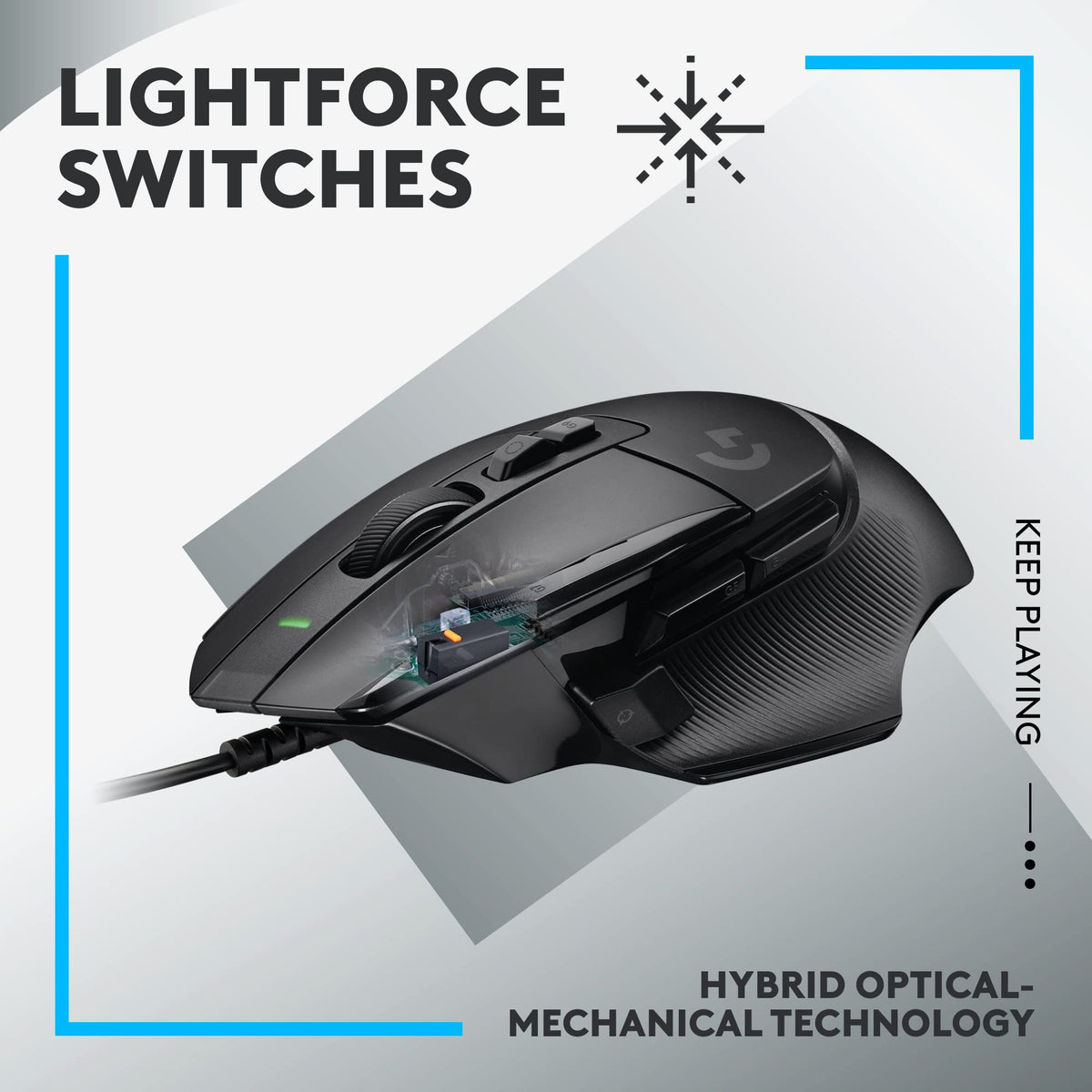 Logitech G G502 X PLUS Lightspeed Wireless RGB Gaming mouse