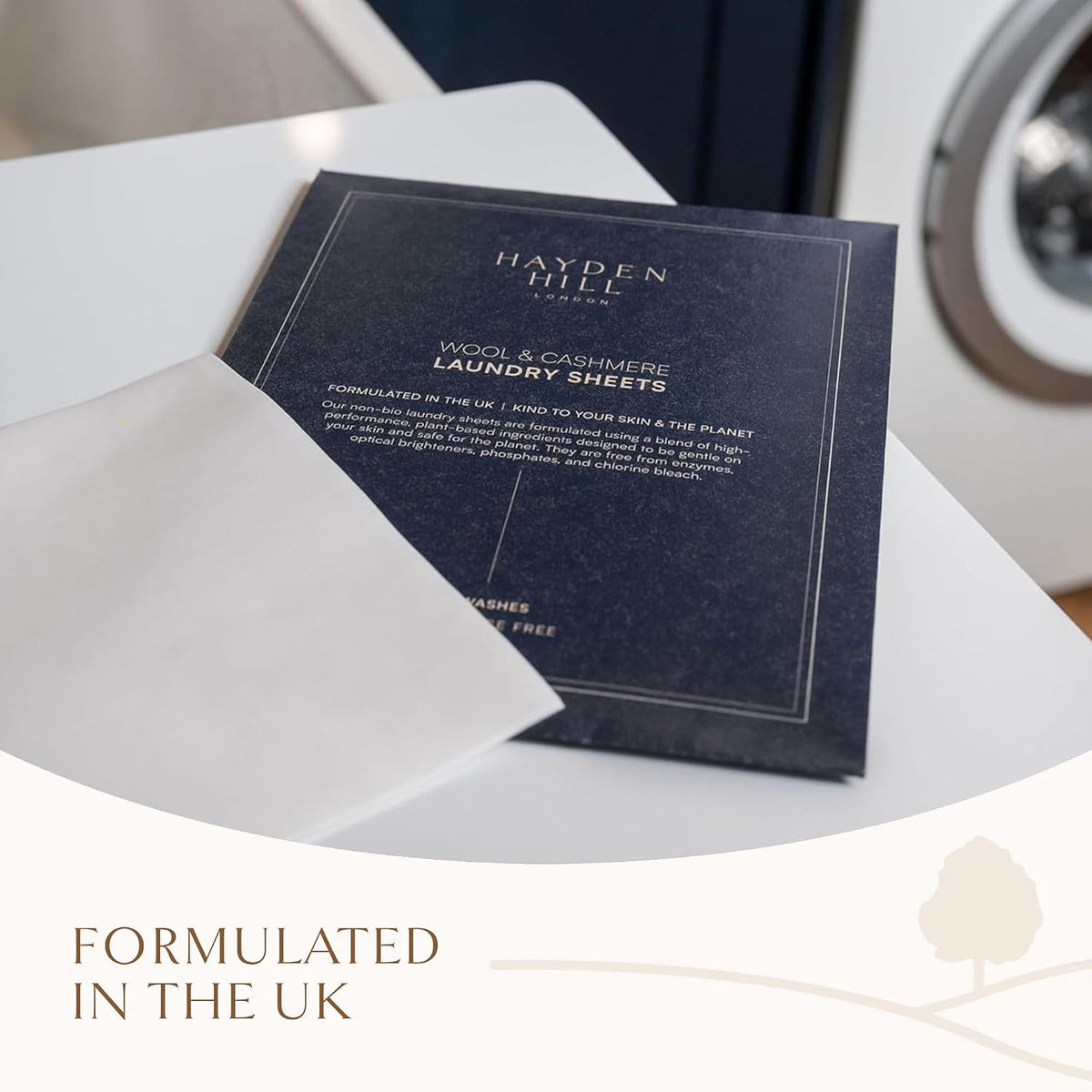 Hayden Hill Laundry Detergent Sheets For Cashmere and Wool, 30 Washes
