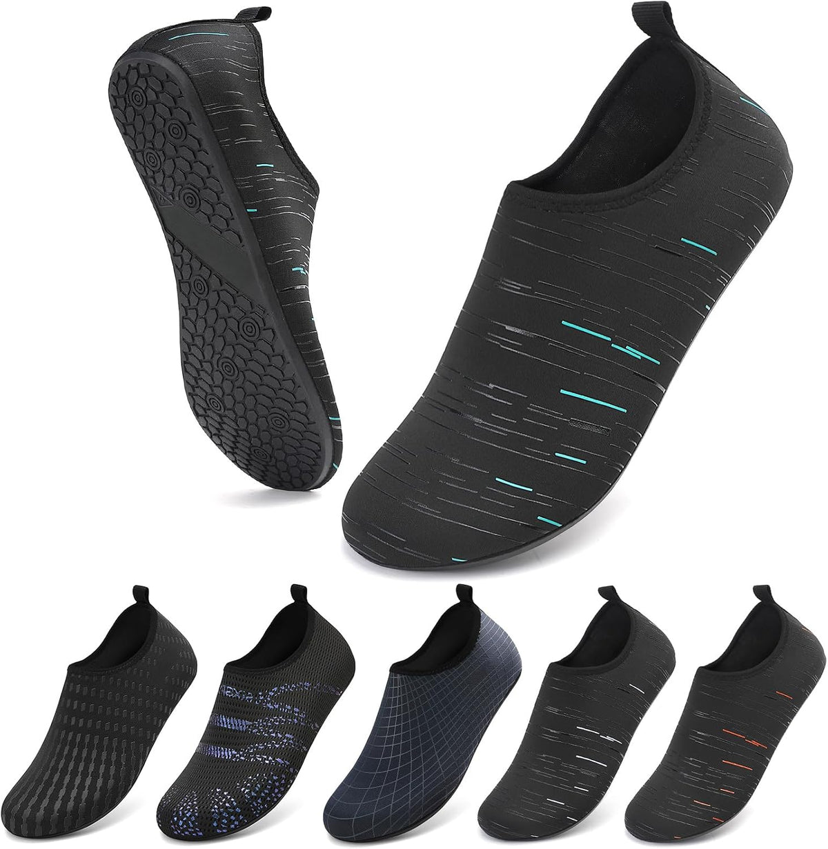 Water Shoes Beach Shoes for Women Men Swim Swimming Sea Aqua Barefoot Pool