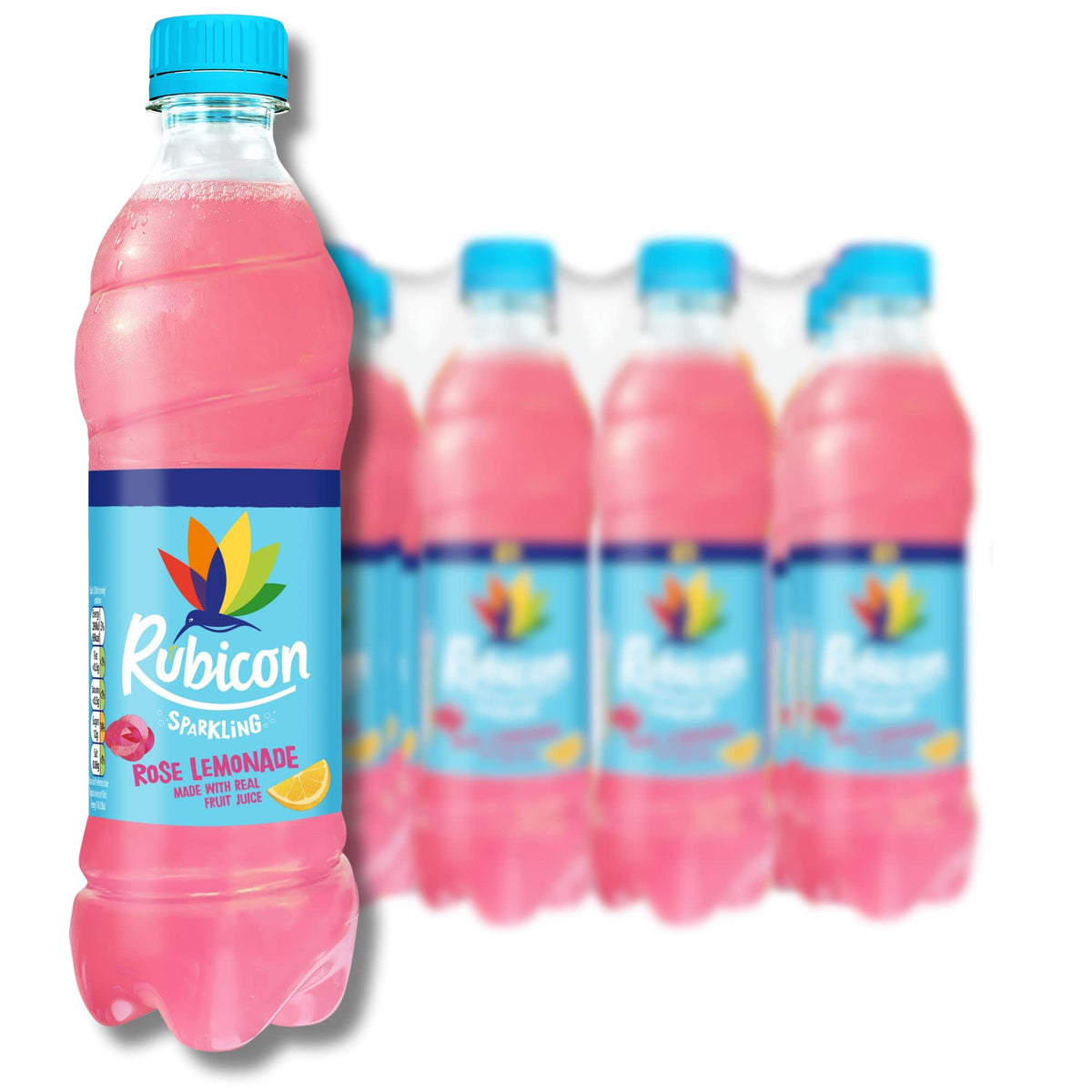 Rubicon Mango Sparkling Fruit Soft Drink, 6 Pack, 330ml Cans