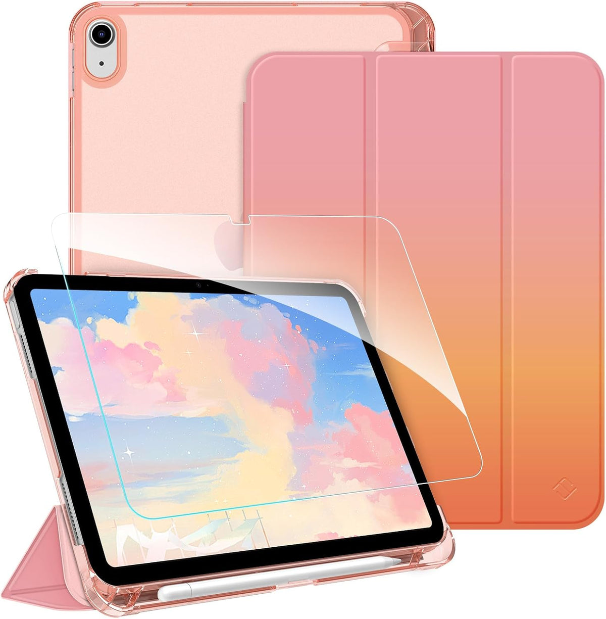 FINTIE Case & Screen Protector Set for iPad A16 11th/10th Gen 11/10.9 Inch