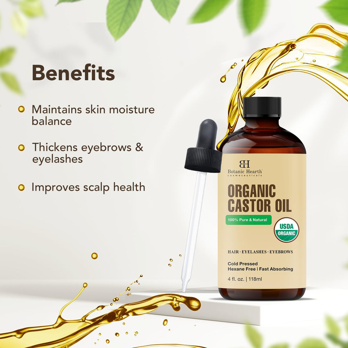 Botanic Hearth Argan & Biotin Hair Oil, 198 ml