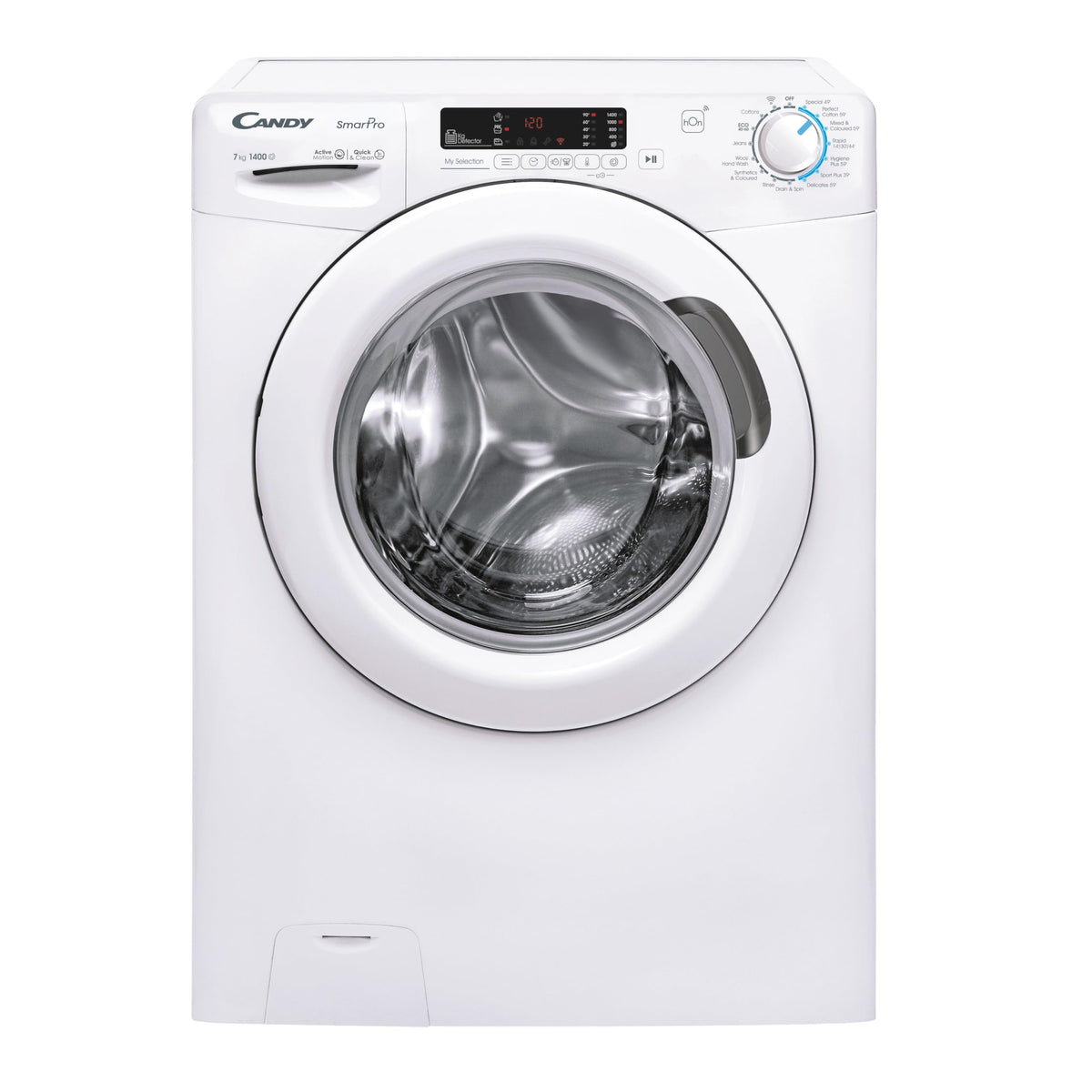 Candy Smart CS 14102DWBB4/80 10kg Washing Machine, B Rated, Black