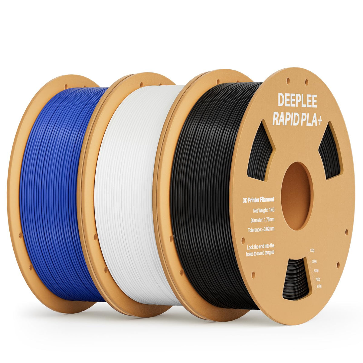 DEEPLEE Rapid PLA Plus Filament 1.75mm Orange 1kg