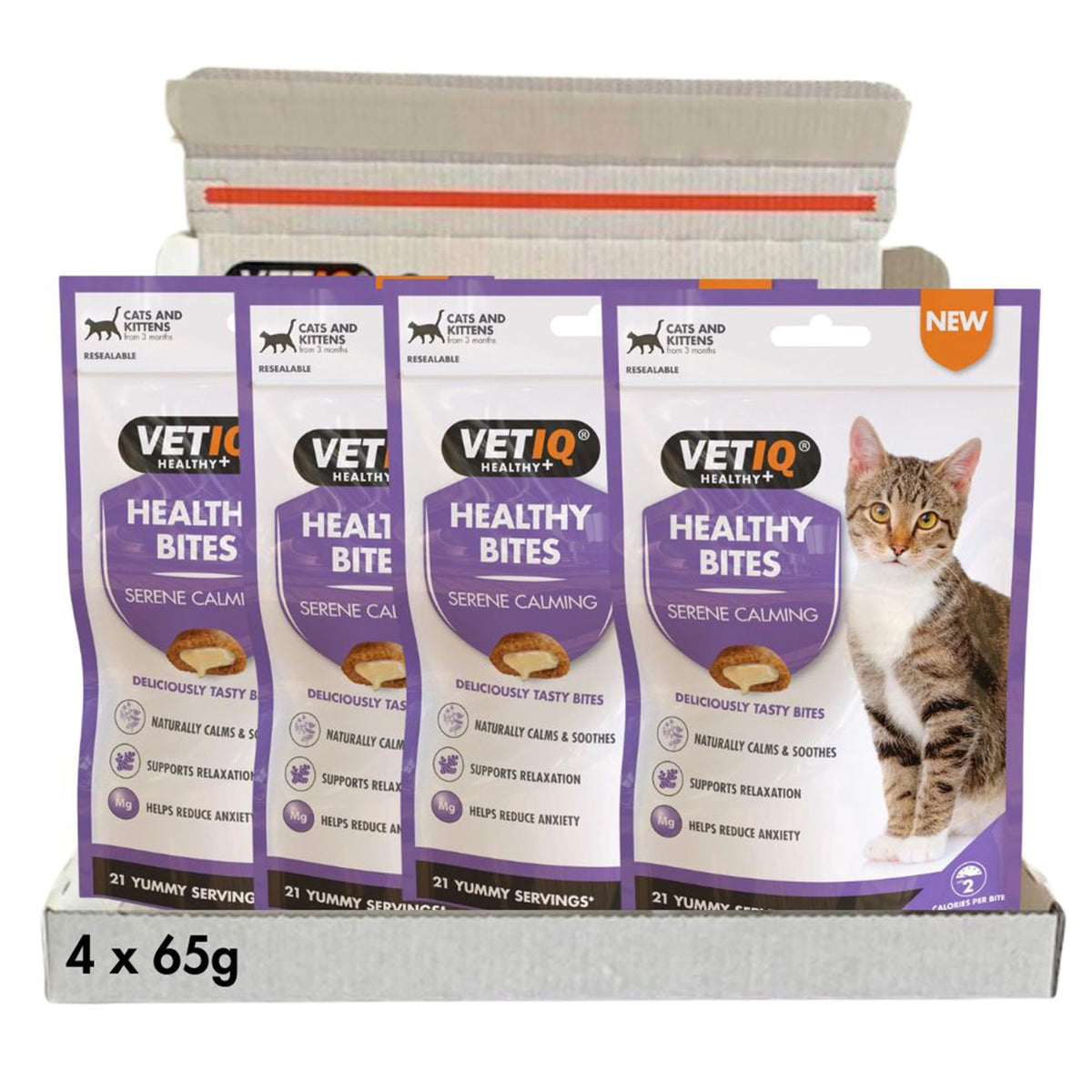 VETIQ Healthy Bites Cat Variety Treats for Cats & Kittens (84 Servings)