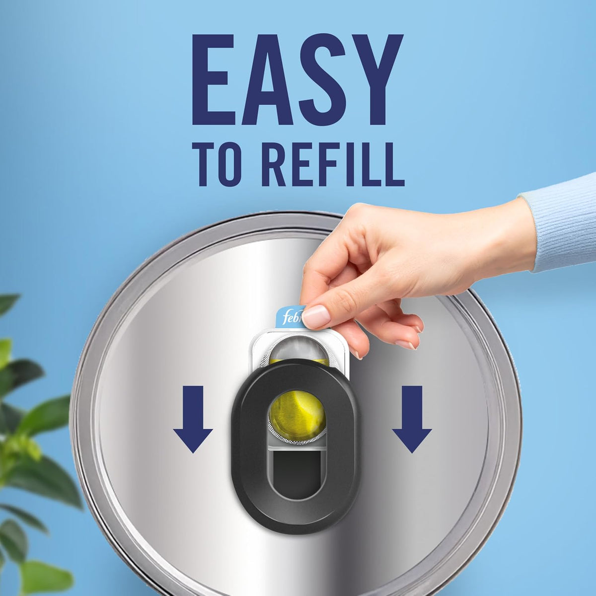 Febreze Bin Freshener Starter Kit Citrus 1 Holder + 2 Refills 2x4.88ML