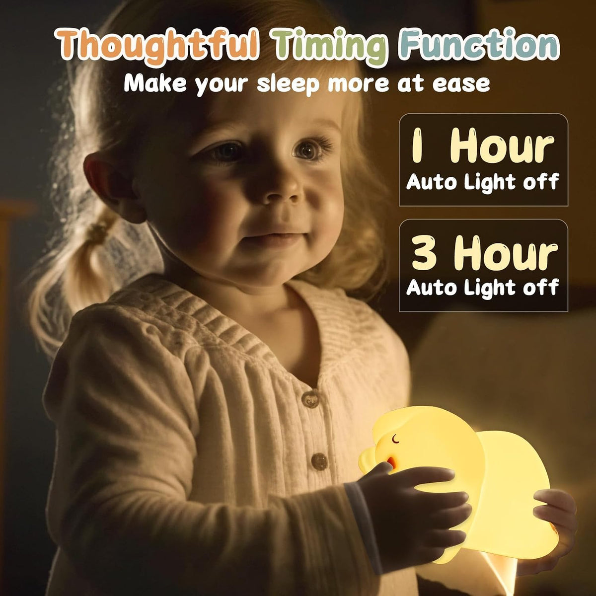 ZKLiLi Cat Night Light for Kids,Cute Night Lamp for Nursery,Squishy Silicone Touch Lights Portable, Gift for Birthday and Christmas for Kids Baby Children (Battery Cat)