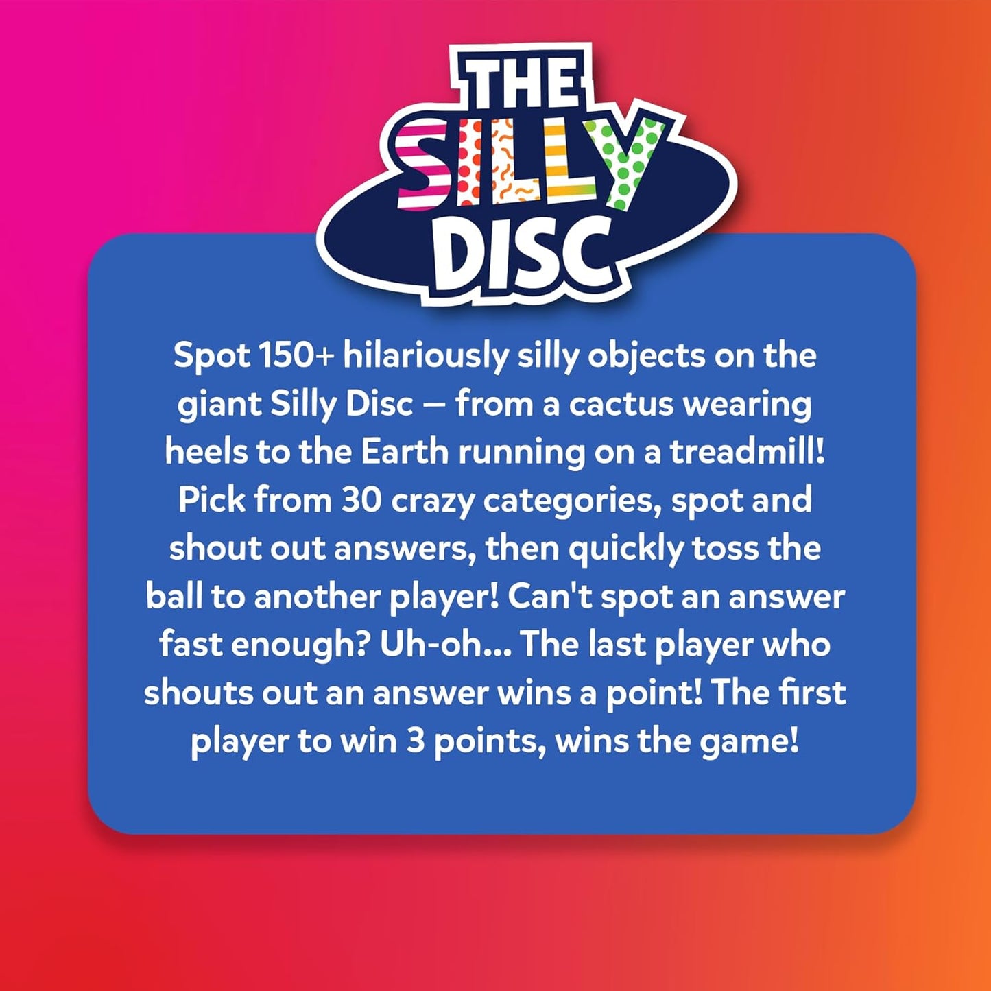 Skillmatics The Silly Disc – Fast-Paced Inflatable Pool Party Game for Kids, Teens and Families, Swimming Pool Toy for Summer Fun, Funny Spot and Shout Game, Gifts for Ages 8, 9,10 & Up, 2-8 Players