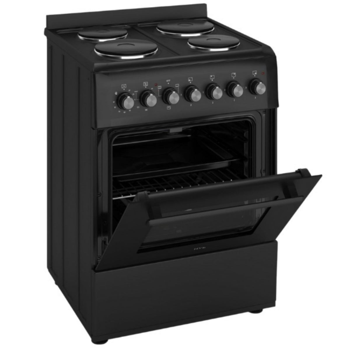 HYE 60cm Freestanding Cooker - Electric Cooker with Kitchen Stove, White