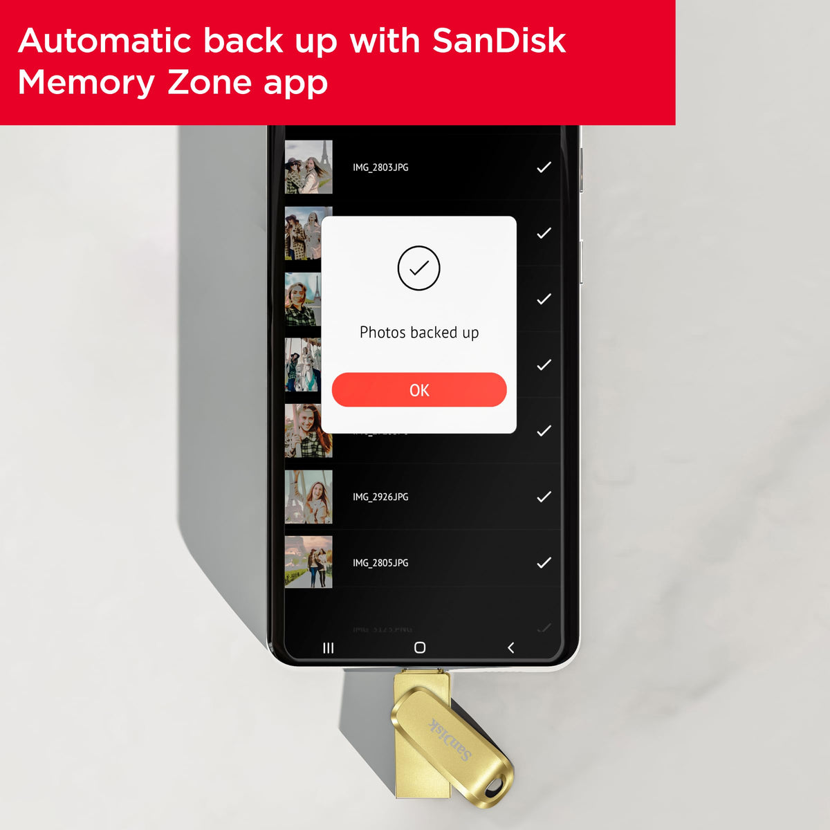 SANDISK Ultra Dual Drive Go 128GB, USB-C & USB-A, Up to 400MB/s Read Speeds
