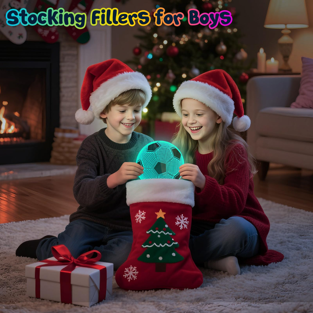 Linkax Horse Gifts for Boys, 3D Illusion Night Light for Girl Bedroom Decor