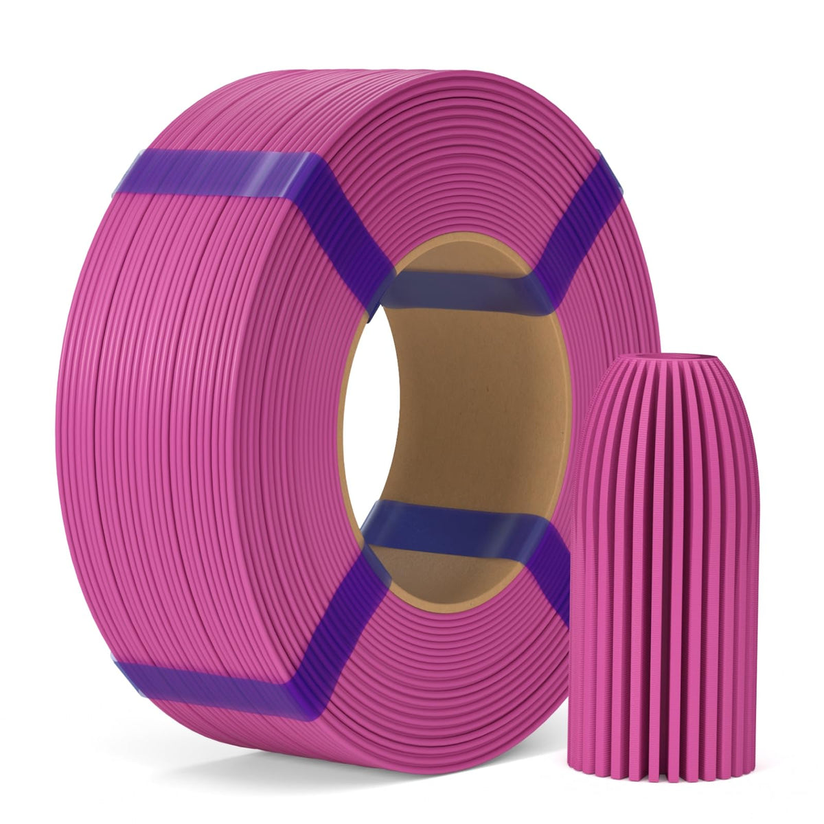 ELEGOO PLA Basic Refill 3D Printer Filament 1.75mm Red 1KG, Easy Storage