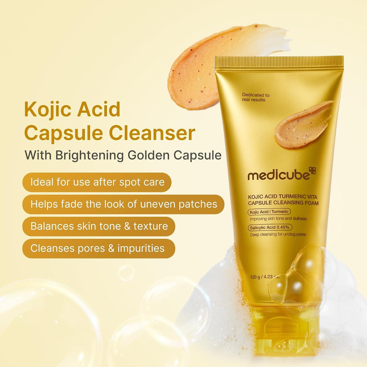 medicube Facial Cleanser Zero Foam Cleanser for Pore & Excess Oil Care