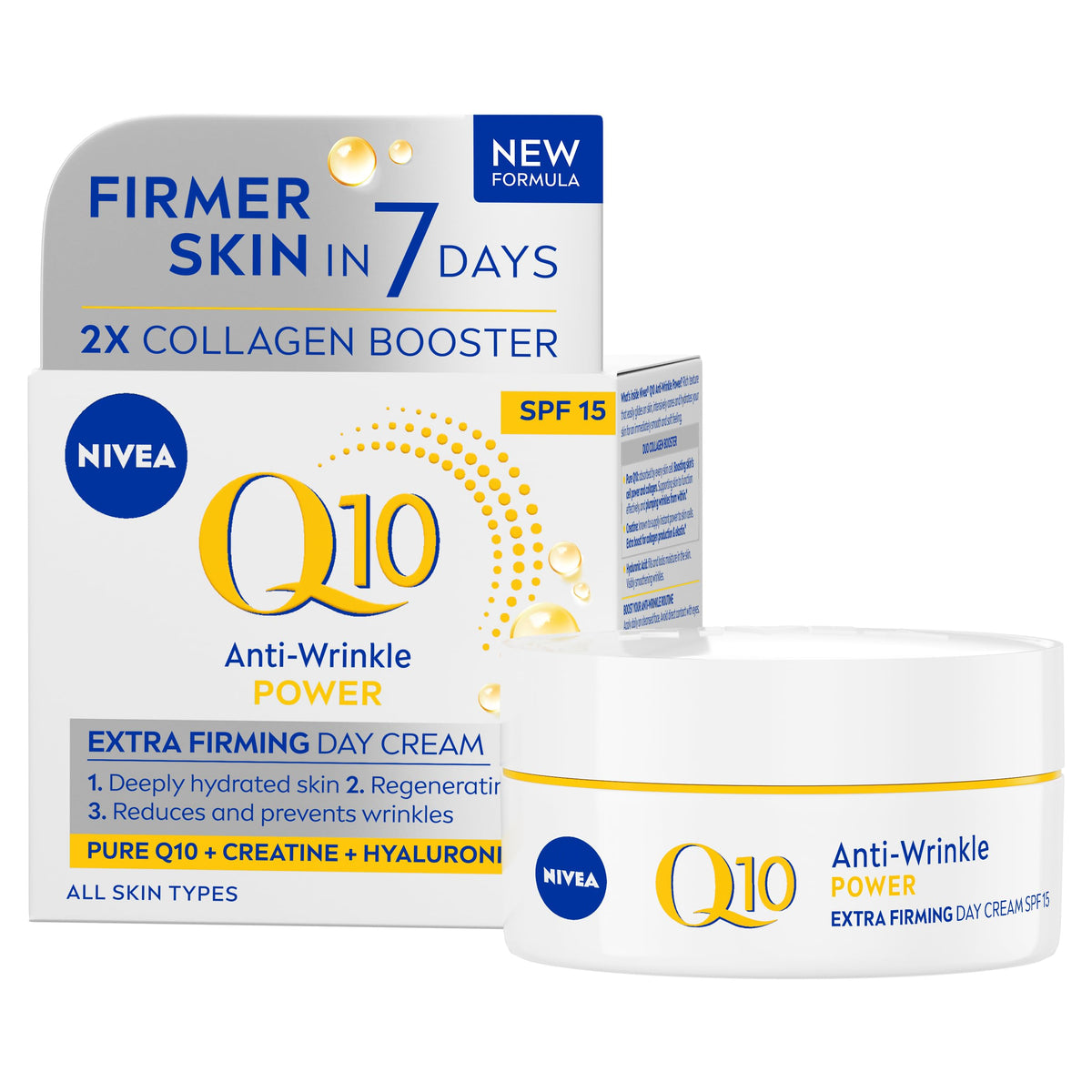 NIVEA Q10 Anti-Wrinkle Power Regenerating Night Cream, 50 ml