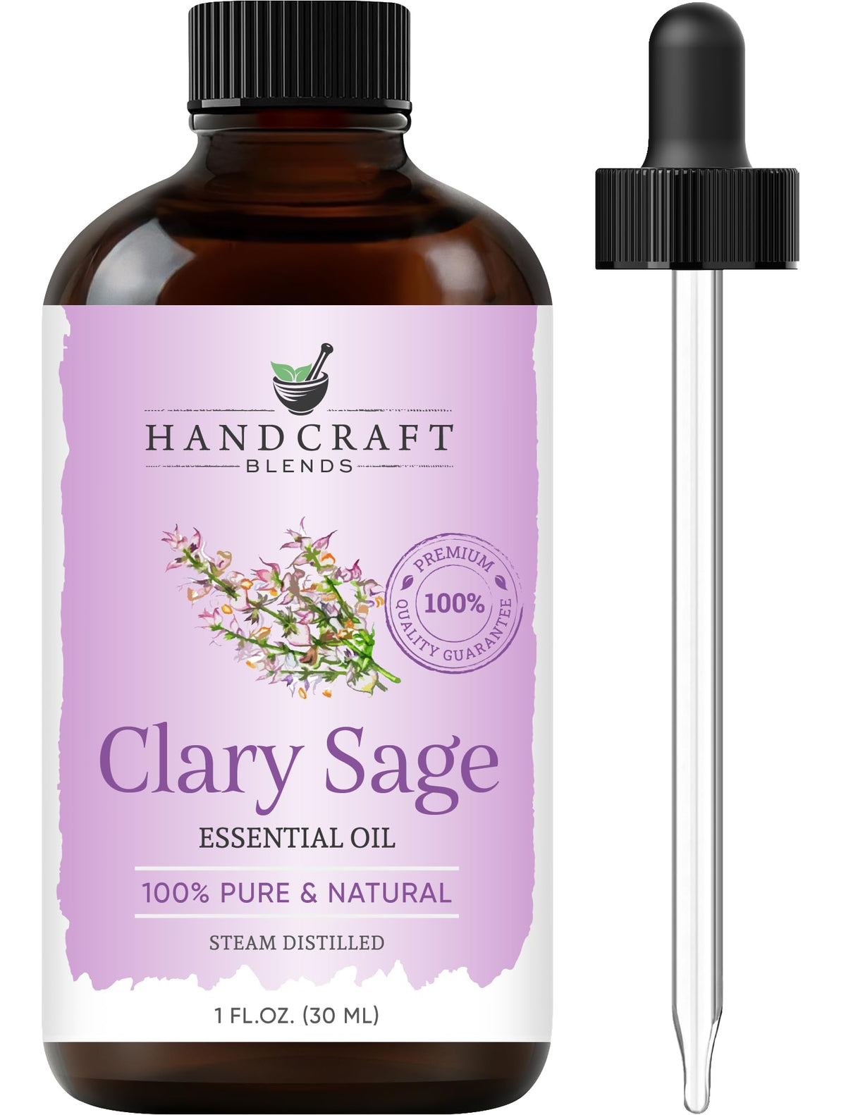 Handcraft Blends Clary Sage Essential Oil - 30 ml