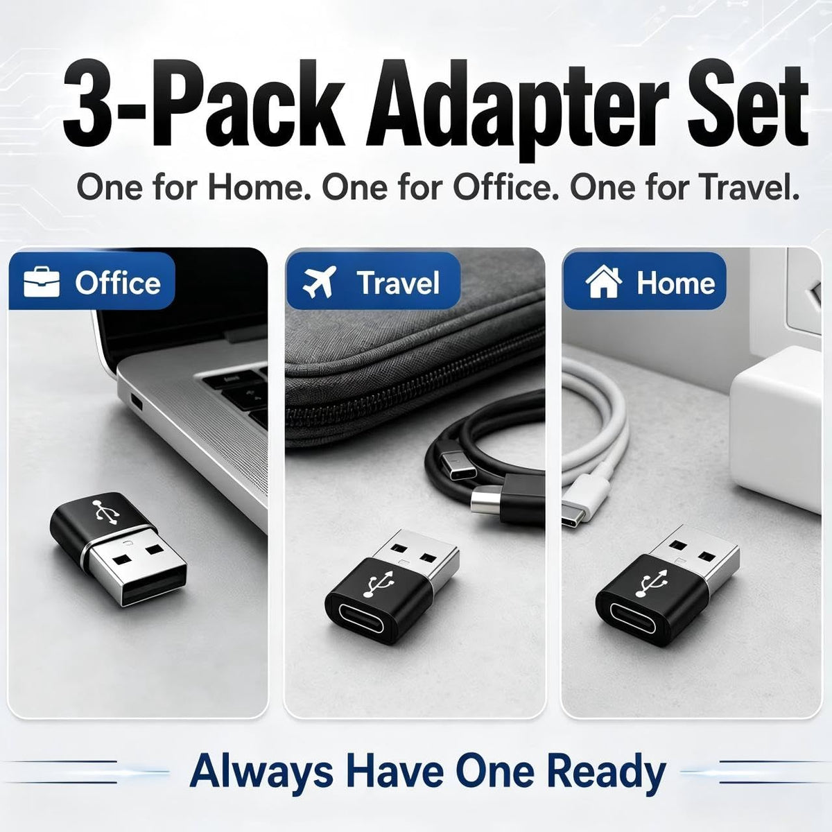 USB C to USB Adaptor, USB to USB C Adapter 2Pack, Type C Female to A Male Charger Cable Converter Compatible with Notebook, Tablet, Smartphone, iPad 10 Air 4 5,Apple 15 14 13 12 Pro Max (Red)