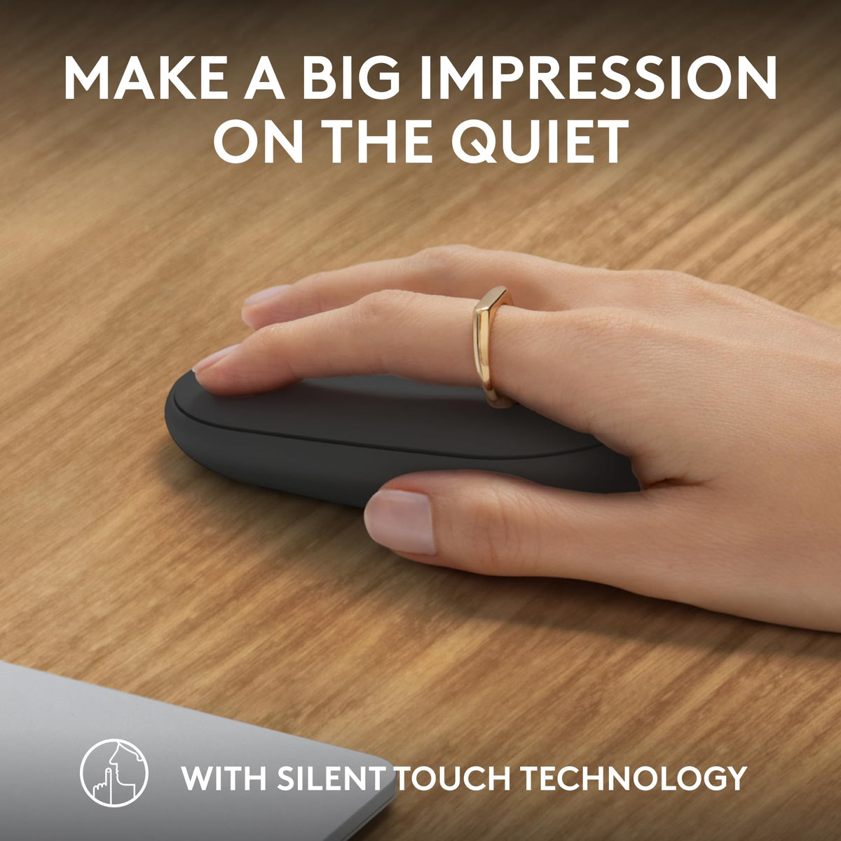 Logitech Pebble Mouse 2 M350s Slim Bluetooth Wireless Mouse