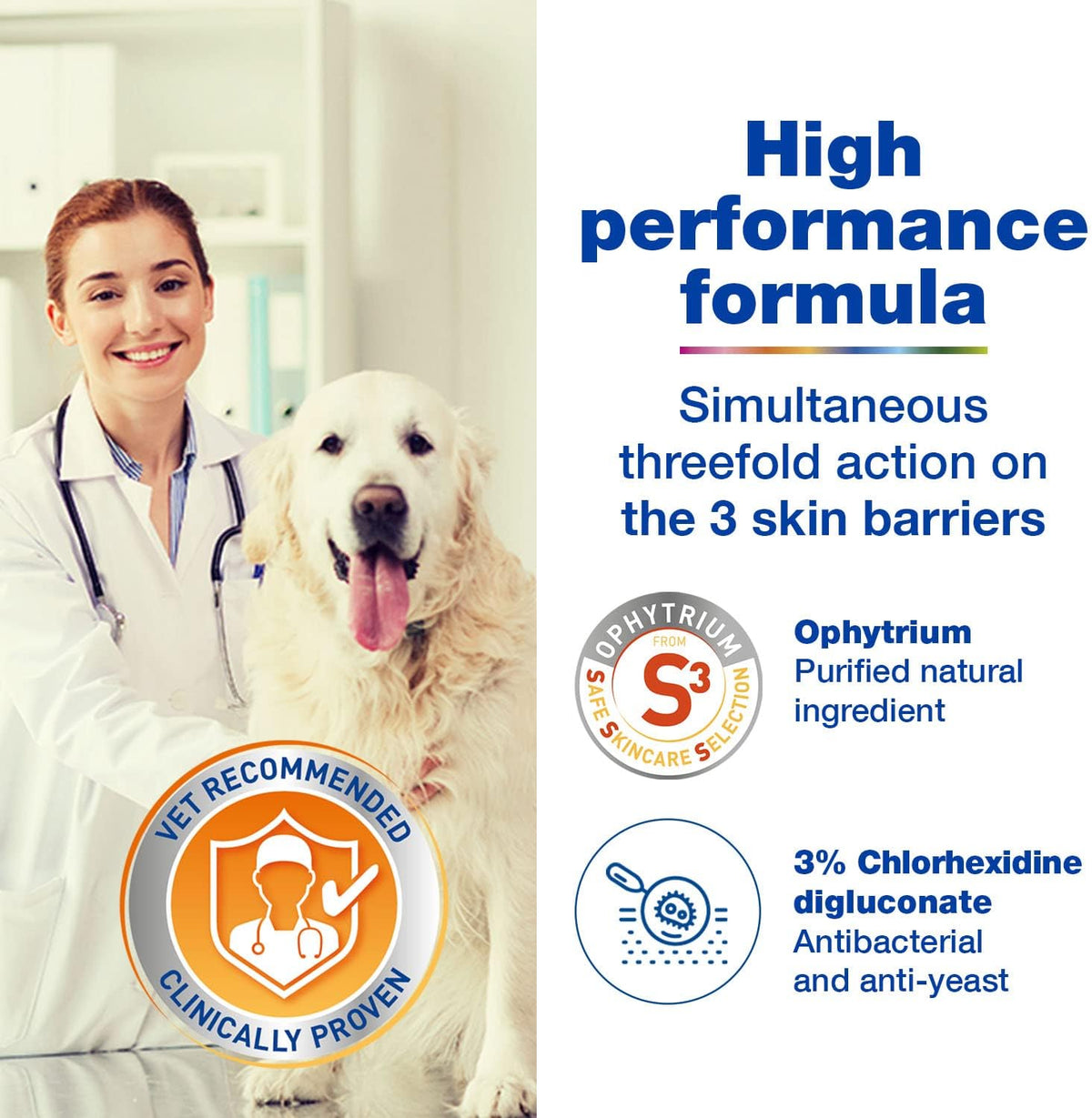 DOUXO S3 PYO Pads, Antibacterial & Anti-Yeast Dog And Cat Wipes