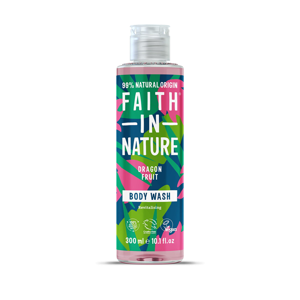Faith In Nature Natural Fragrance Free Body Wash, Sensitive, Vegan and Cruelty Free, No SLS or Parabens, 400 ml