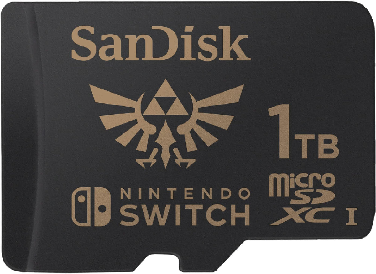 SANDISK microSD Card 128GB, Super Mario Super Mushroom Edition