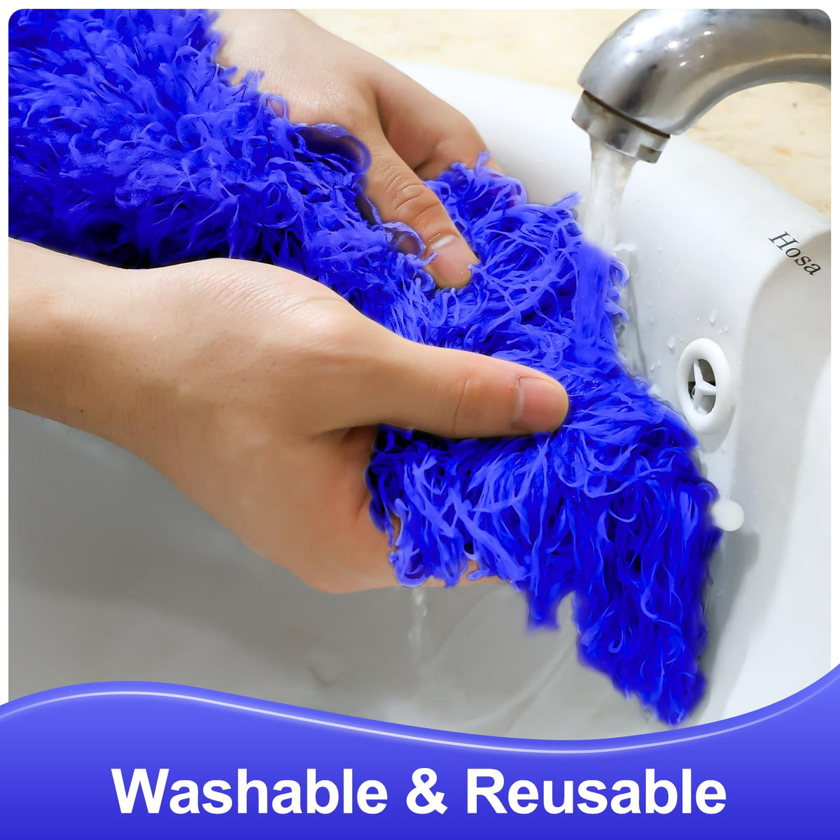Fogray 2026 Upgraded 240cm Extendable Feather Duster with Soft Silicone Cap