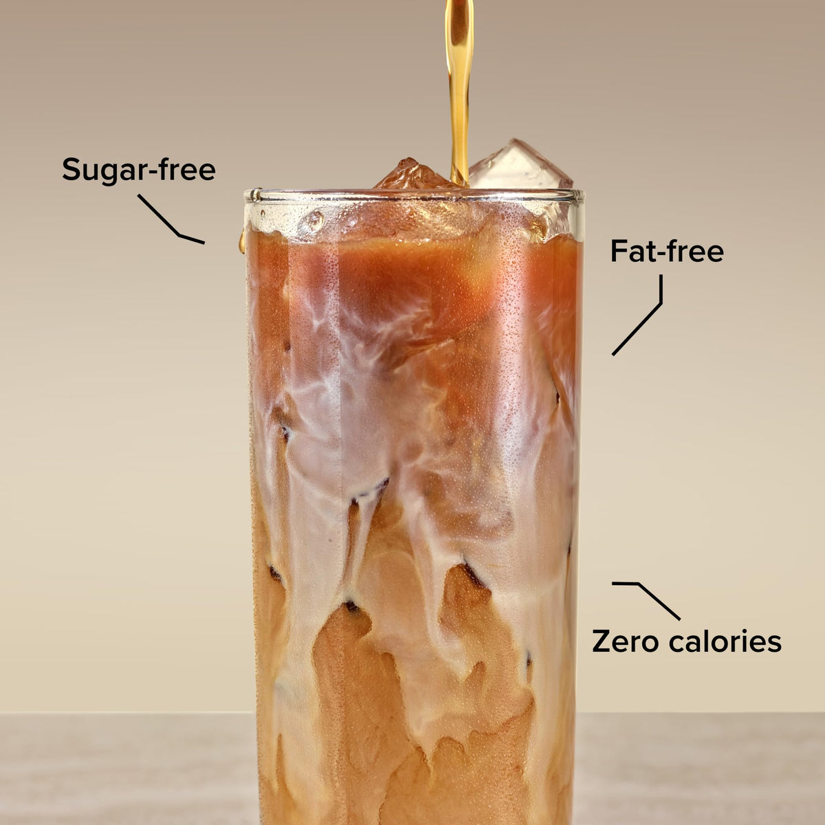 Bulk Zero Calorie Barista Syrup, Amaretto, Coffee, 1 Litre