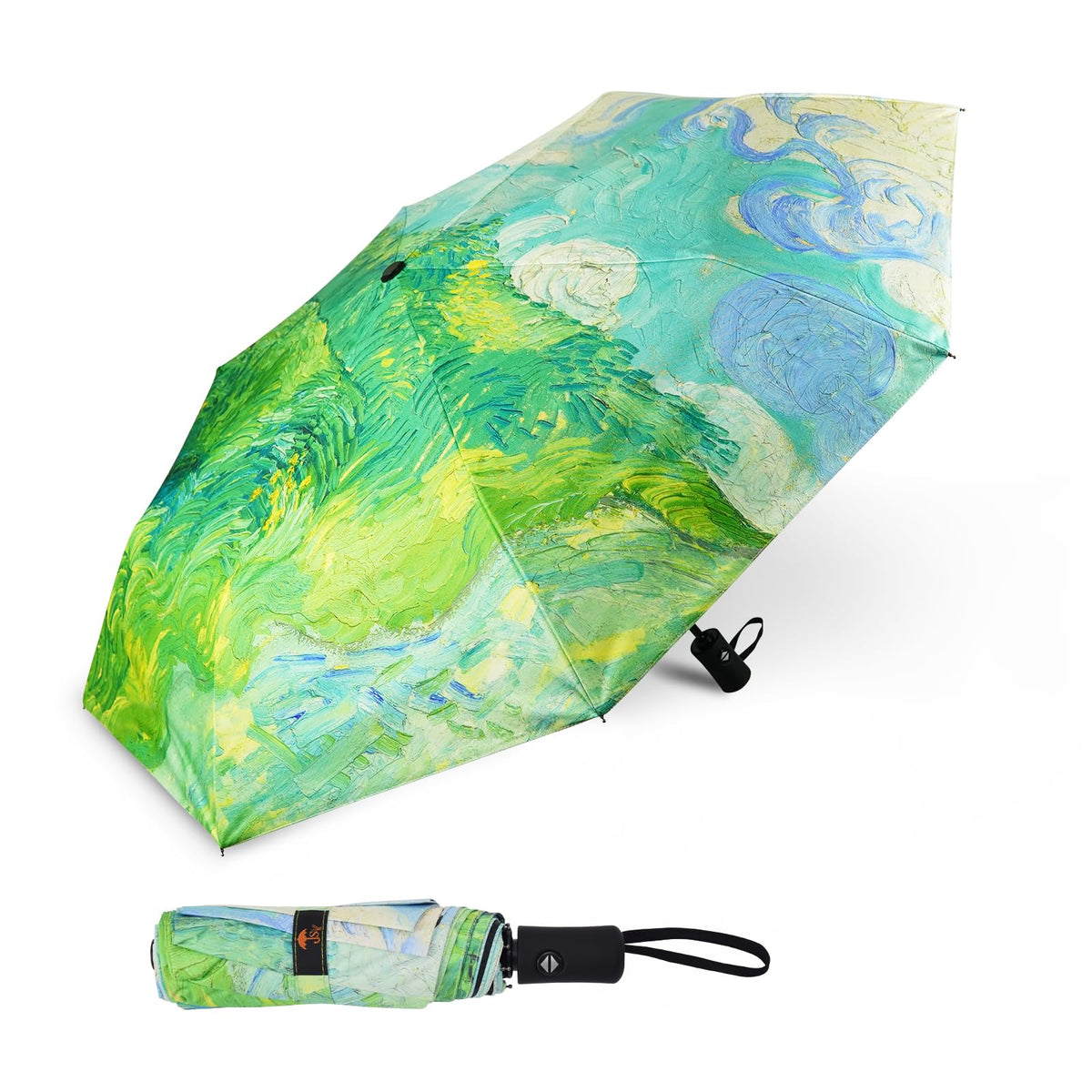 SY COMPACT Travel Umbrella Windproof Automatic Unbreakable UV Protection