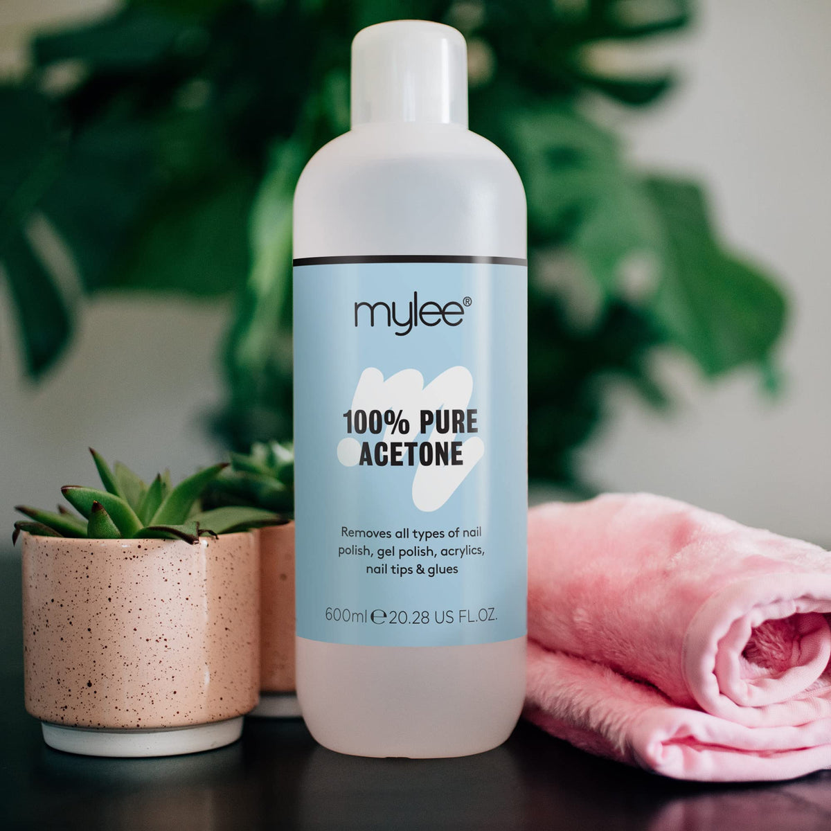 Mylee 100% Pure Acetone (300ml) - Gel Nail Polish Remover
