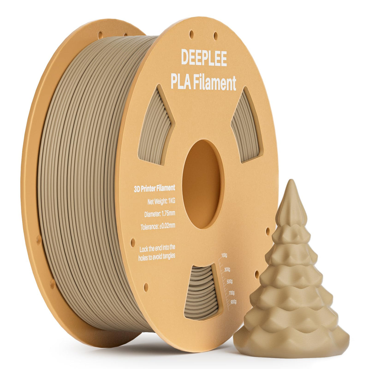 DEEPLEE PLA Filament 1.75mm White 1kg