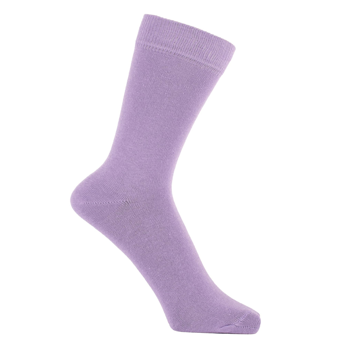 ZAKIRA Combed Cotton Dress Socks, Crew Socks