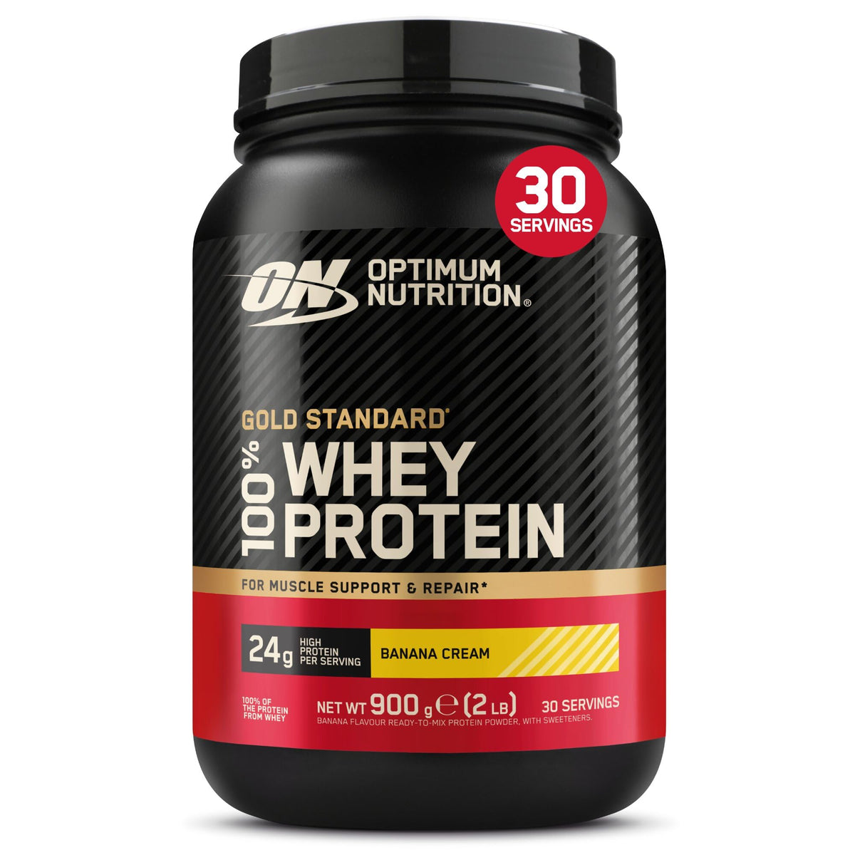 Optimum Nutrition Gold Standard 100% Whey Muscle Building and Recovery Protein Powder With Naturally Occurring Glutamine and BCAA Amino Acids, Double Rich Chocolate Flavour, Pack of 24, 24 x 31g