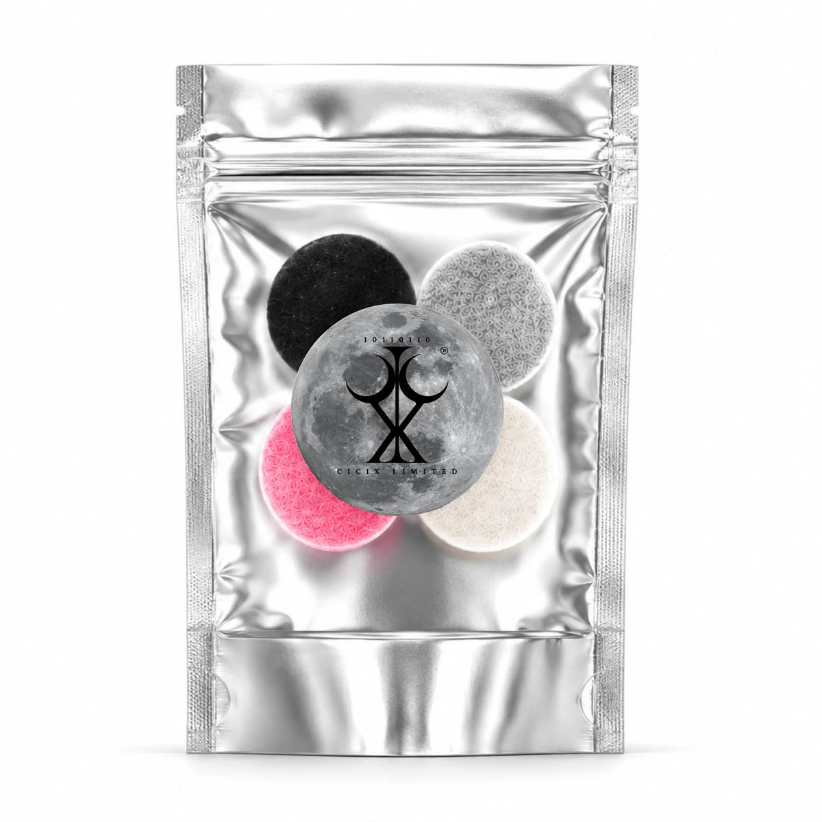 Scented Vacuum Freshner Discs. 130+ Scents To Pick From. Handmade in England. Strong Scented, Long lasting. Pack of 4x 3cm Discs. Vegan And Cruelty Free. (Clean Cotton)